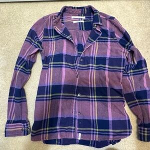 Woolrich Pemberton Plaid Shirt - Purple and Navy